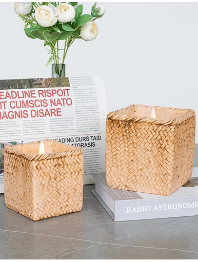 unique led wax candle